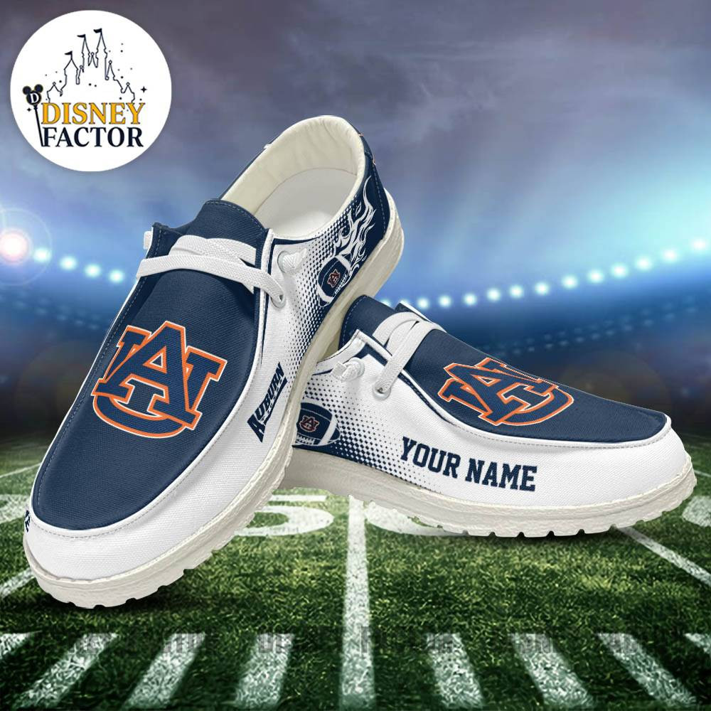 Auburn Tigers Hey Dude Shoes NCAA Loafer Shoes