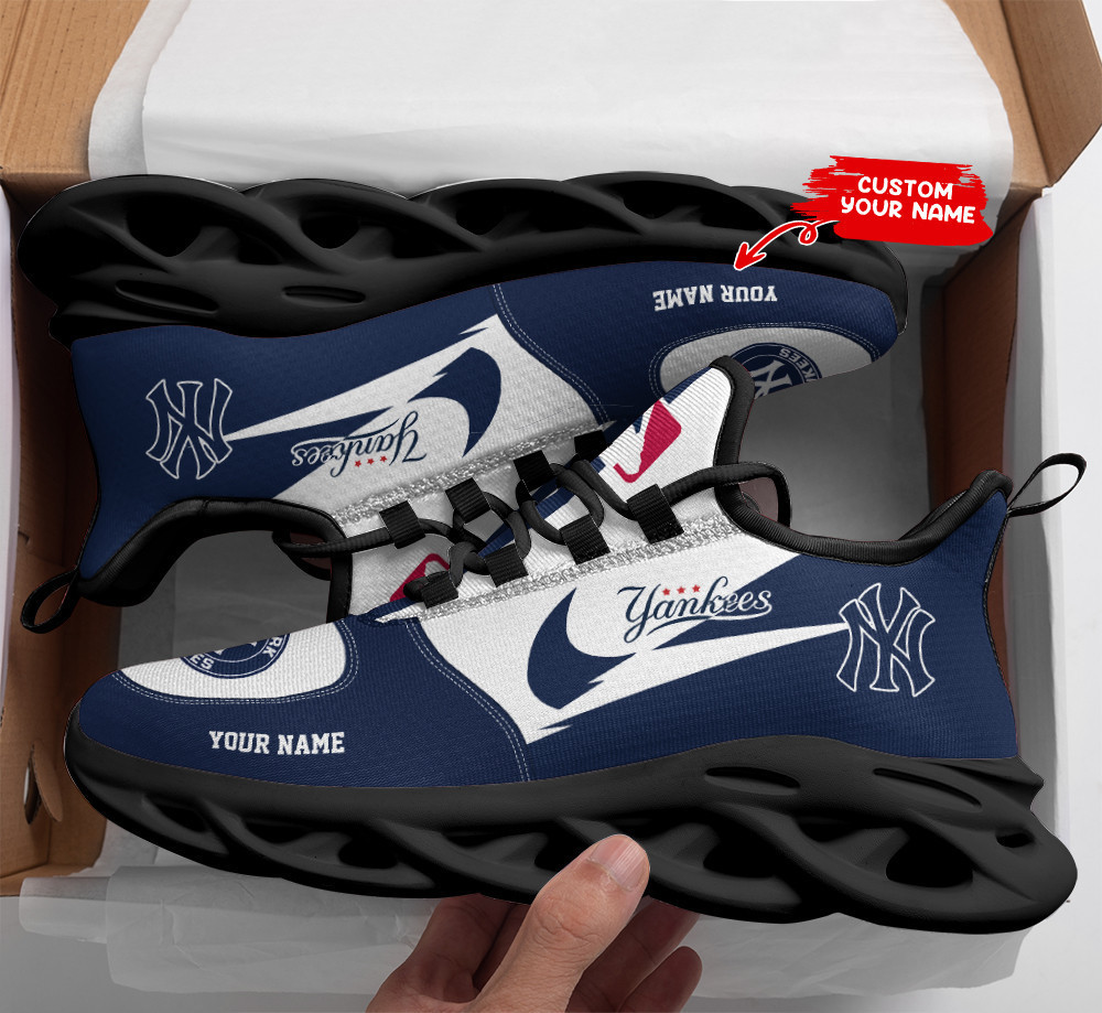 New York Yankees Personalized Clunky Sneaker Max Soul Shoes Ver 71