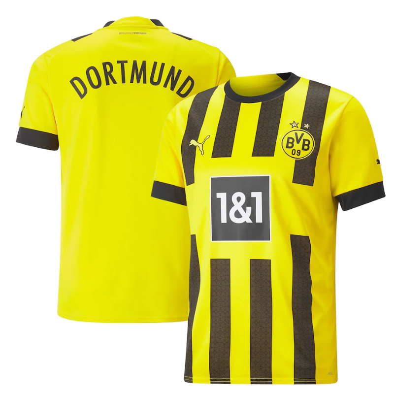 Borussia Dortmund 2023 Custom Jersey – Yellow