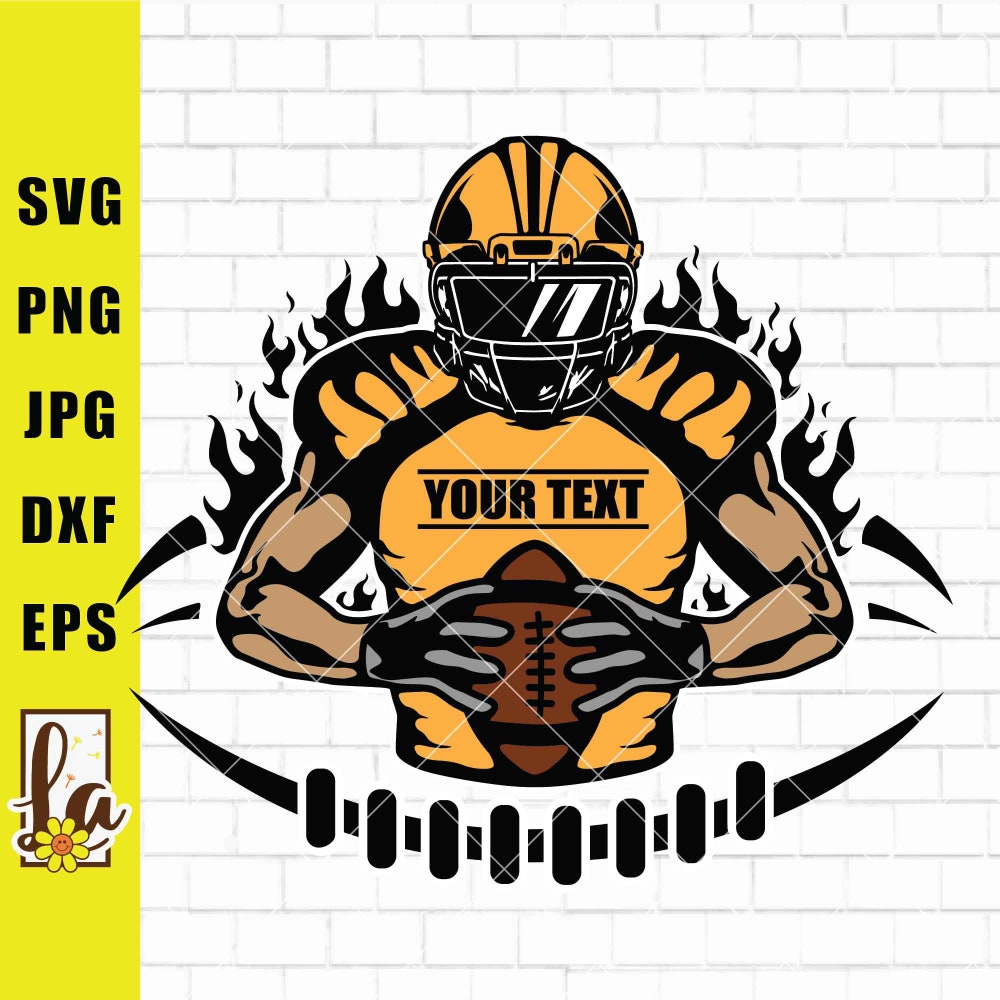 Football player svg | Football name | Football svg | football team | Football Season | Football Player Png | Football Shirt Svg | Png Dxf x Halloween Collection From Snorider