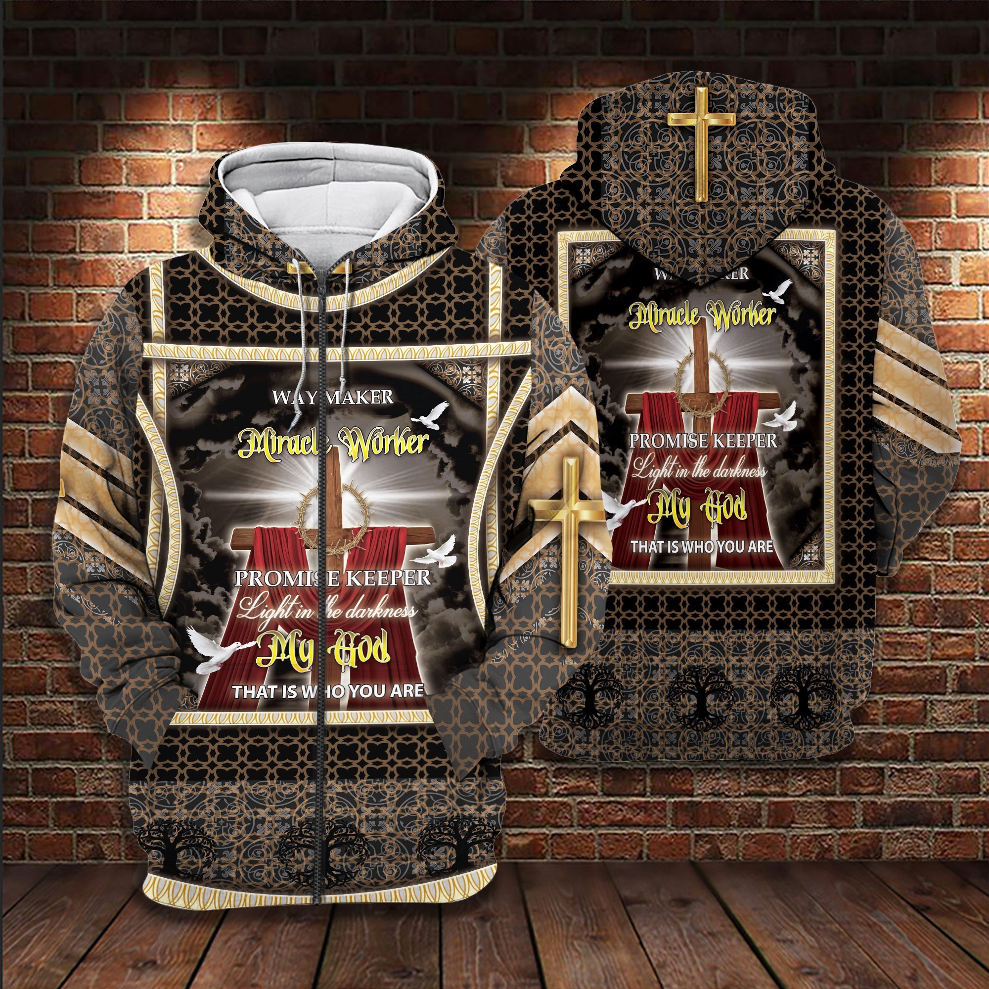 Jesus Miracle Worker 3D All Over