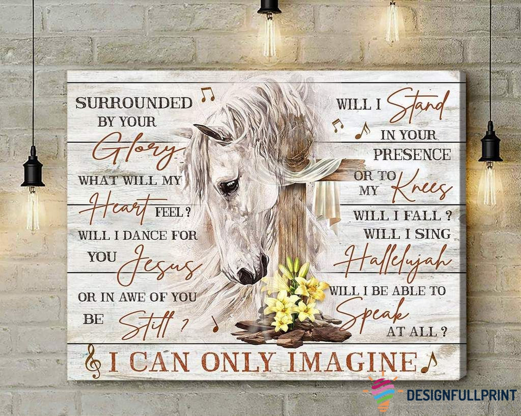 Gift For Horse Lover White Horse I C …