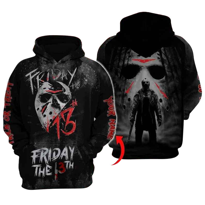 Personalized Jason Voorhees Scary Hoodie