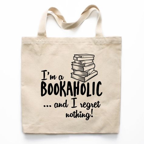 Book Tote Bag, Funny Tote Bag, Book Lover Gift, Book Lover Market Bag, Book Lover Shopping Bag, Reusable Grocery Bag