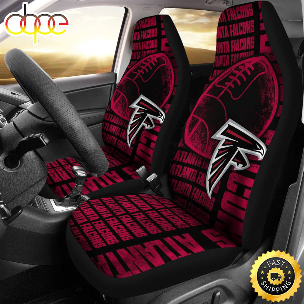 Gorgeous The Victory Atlanta Falcons Car Seat Cover Set CSC7819