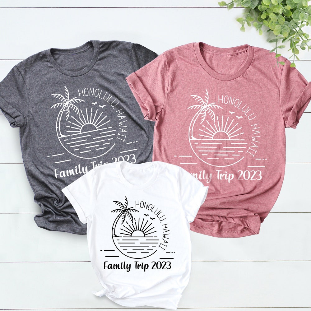 Custom Family Vacation Shirts, Custom Beach Shirt, Family Matching Shirt, Summer Camp Group Shirts, Custom Cruise Shirt, Travel Shirt Teerealmstore
