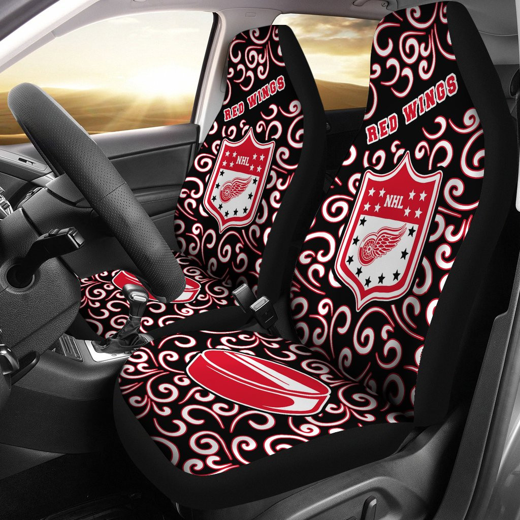 Detroit Red Wings Car Seat Cover Set CSC6594