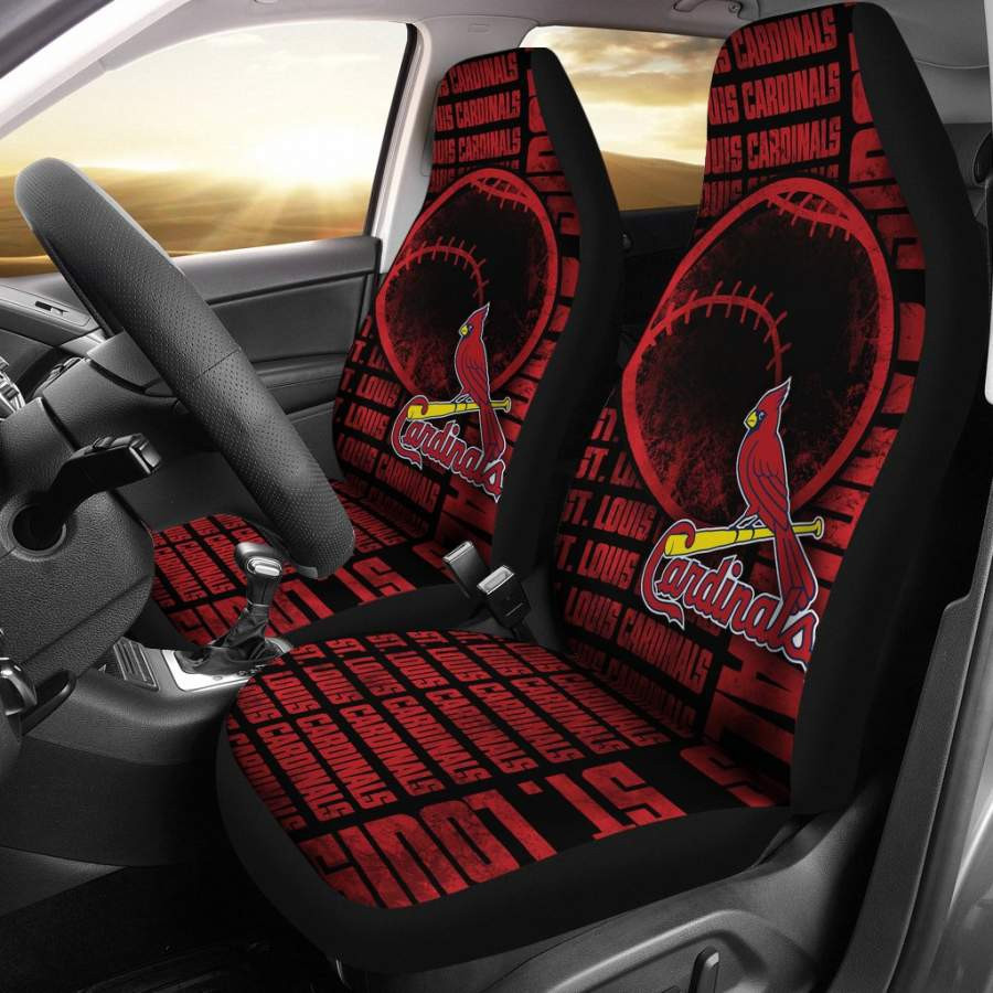 Gorgeous The Victory St. Louis Cardinals Car Seat Covers CSC8369