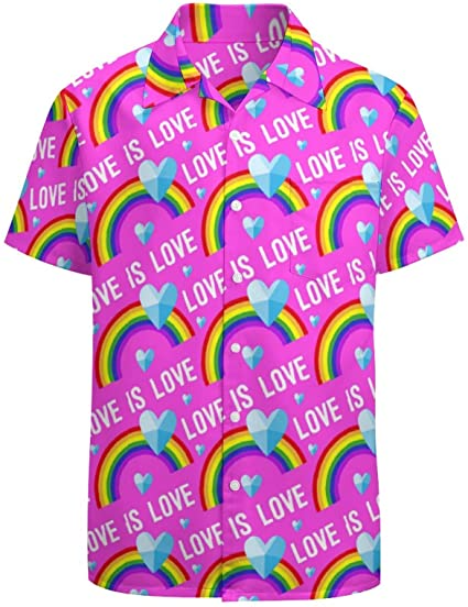 Love Is Love Pride Hawaii Shirts For Gay Man, Lesbian Love Hawaiian Shirt, Gift For Lgbtq Pride Month