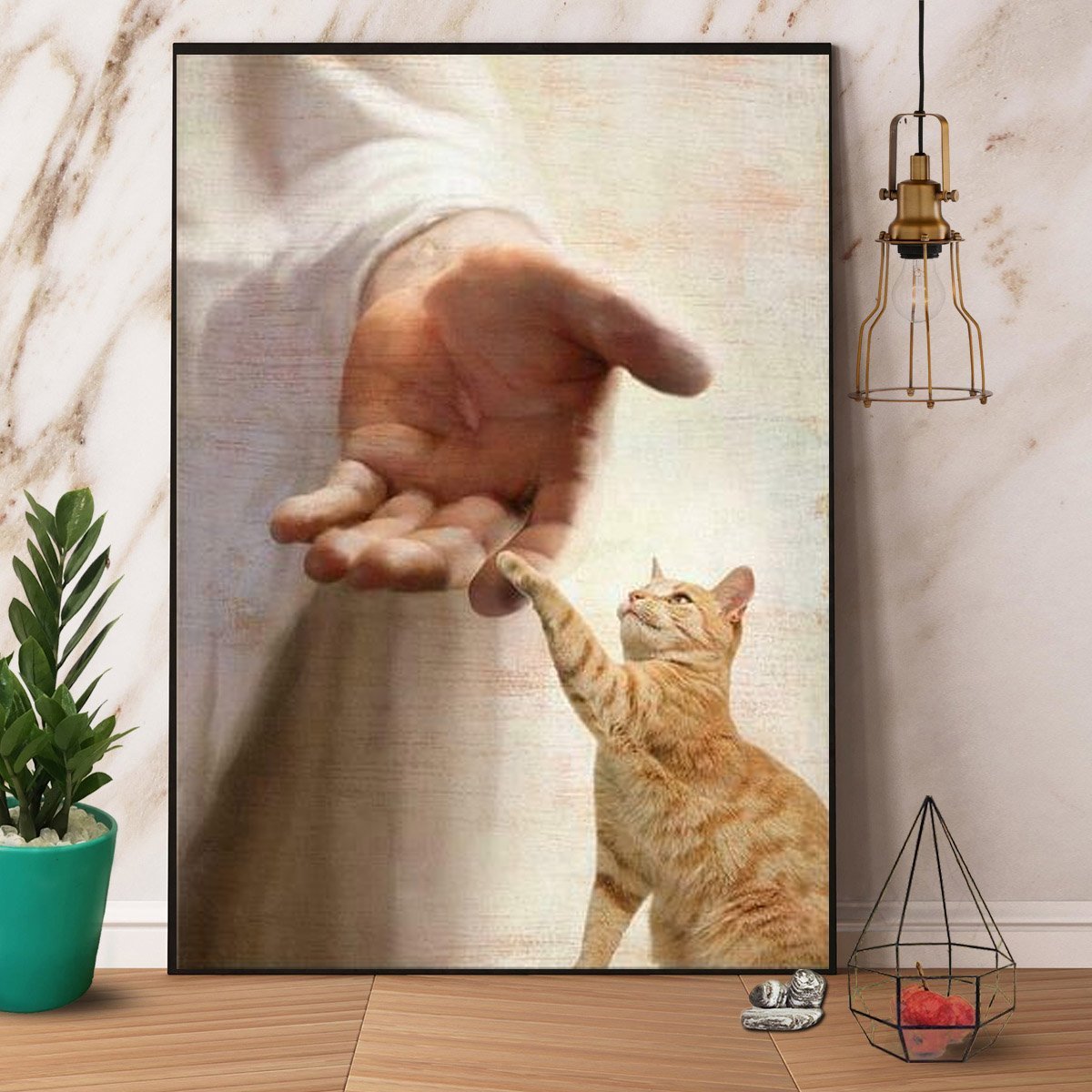 Jesus Yellow Cat Take My Hand Great  &hellip;