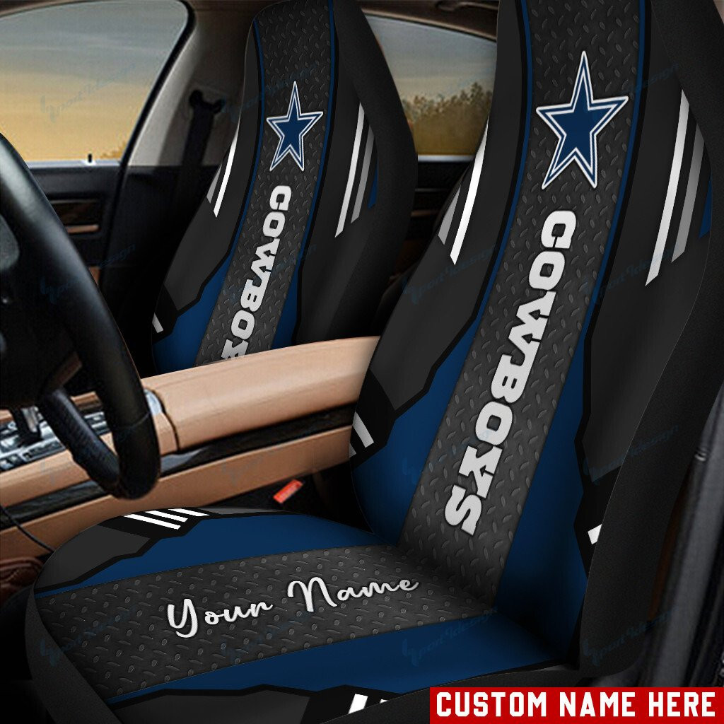 Dallas Cowboys Personalized Car Seat Cover Set CSC2008