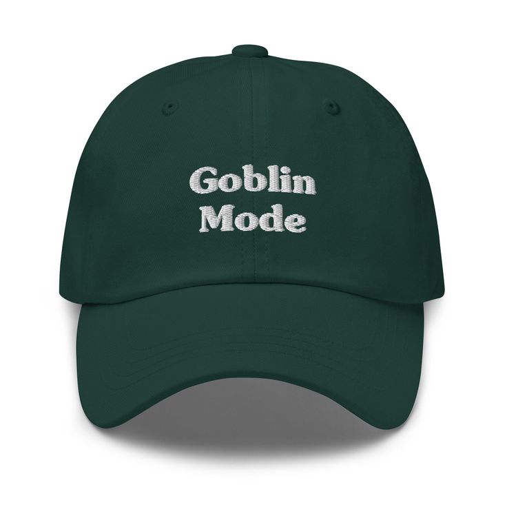 Goblin Mode Hat, Dad Hat Aesthetic, …