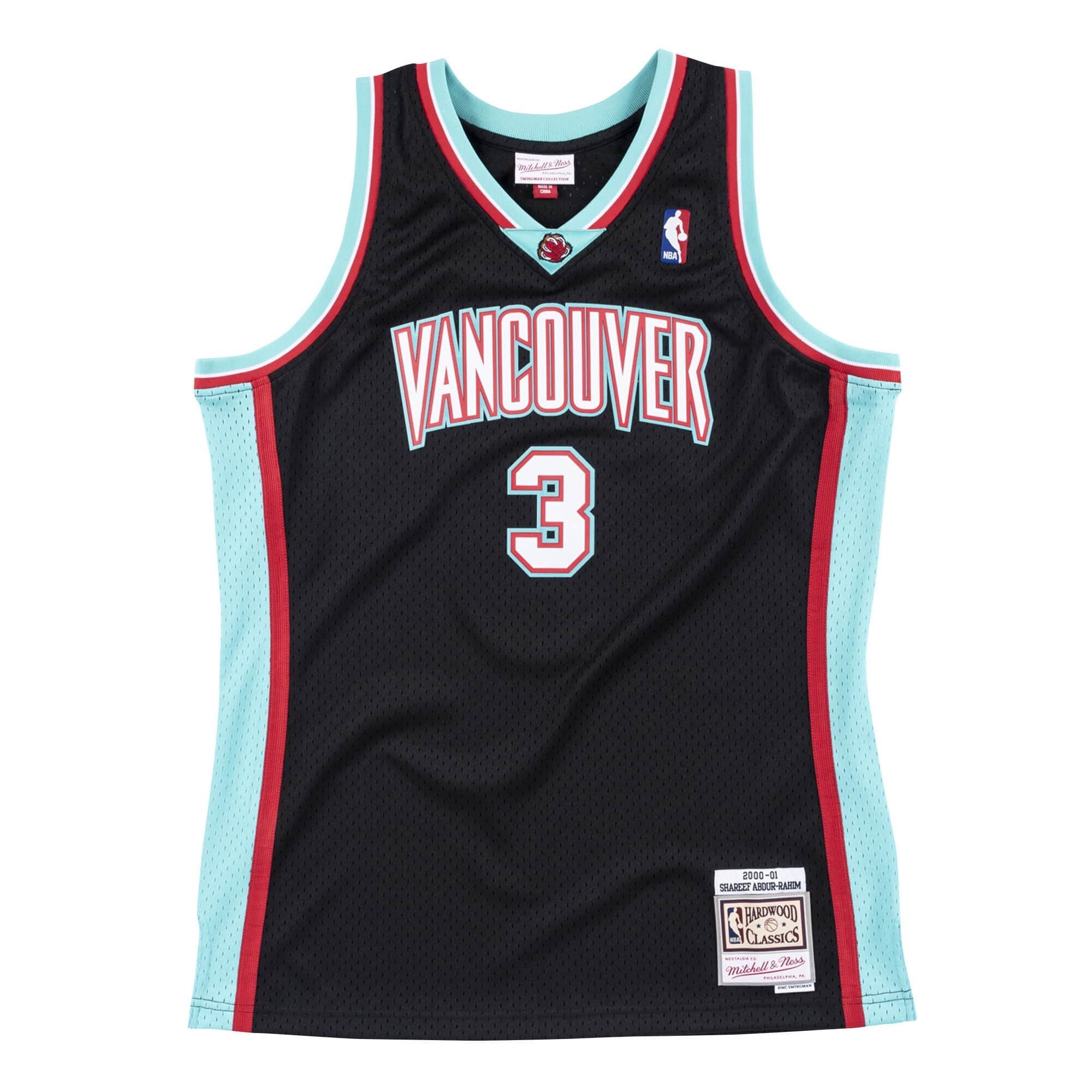 Mitchell & Ness Swingman Jersey Vancouver Grizzlies 2000-01 Shareef ...