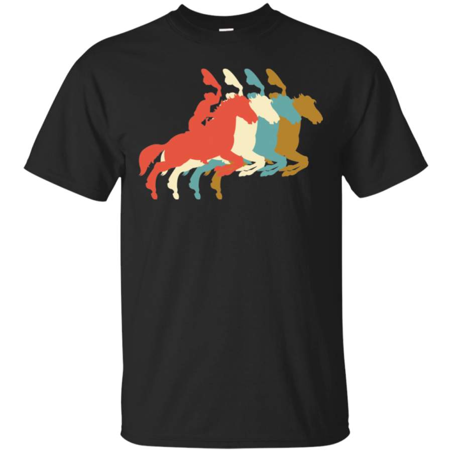 Vintage Horse T-shirt for Horse Lovers I Love Horses Tee