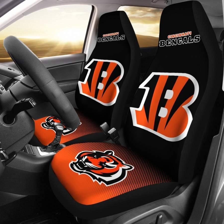 New Fashion Fantastic Cincinnati Bengals Car Seat Covers CSC4019