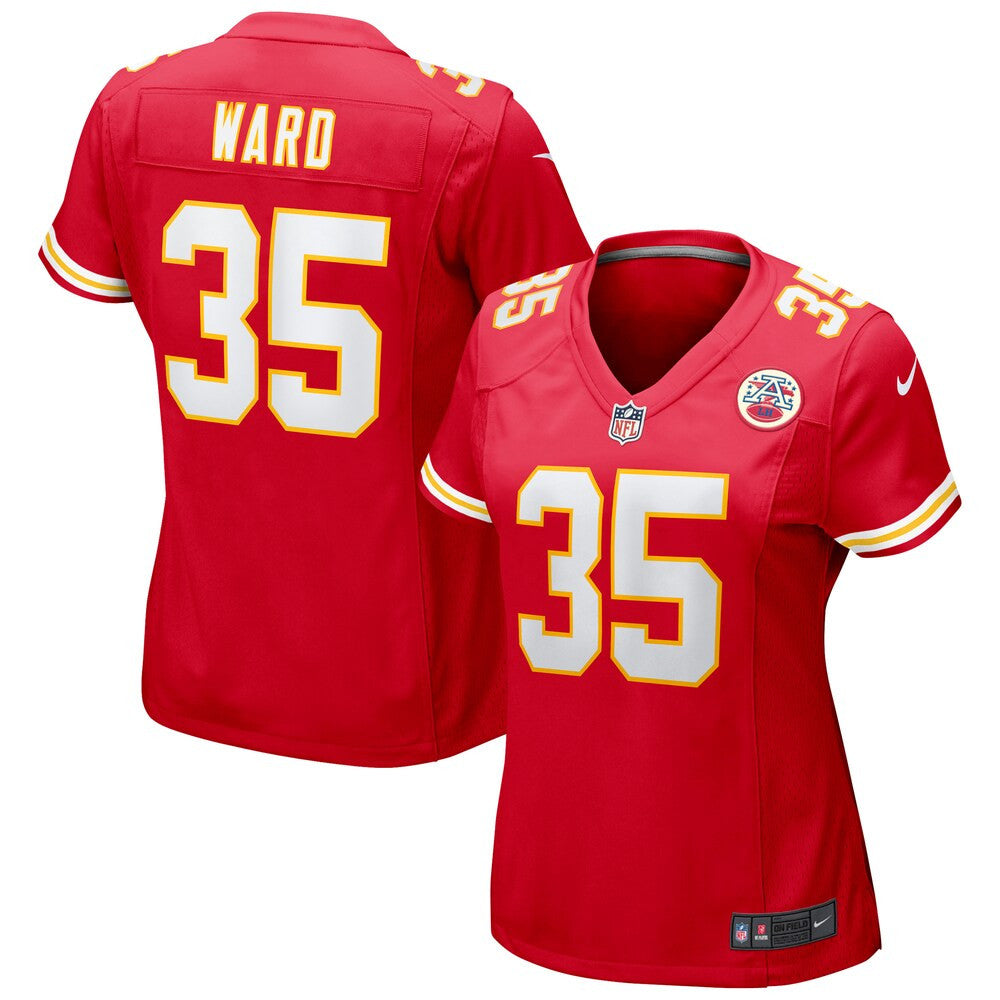 Women’S Kansas City Chiefs Charvarius Ward Nike Red Game Jersey