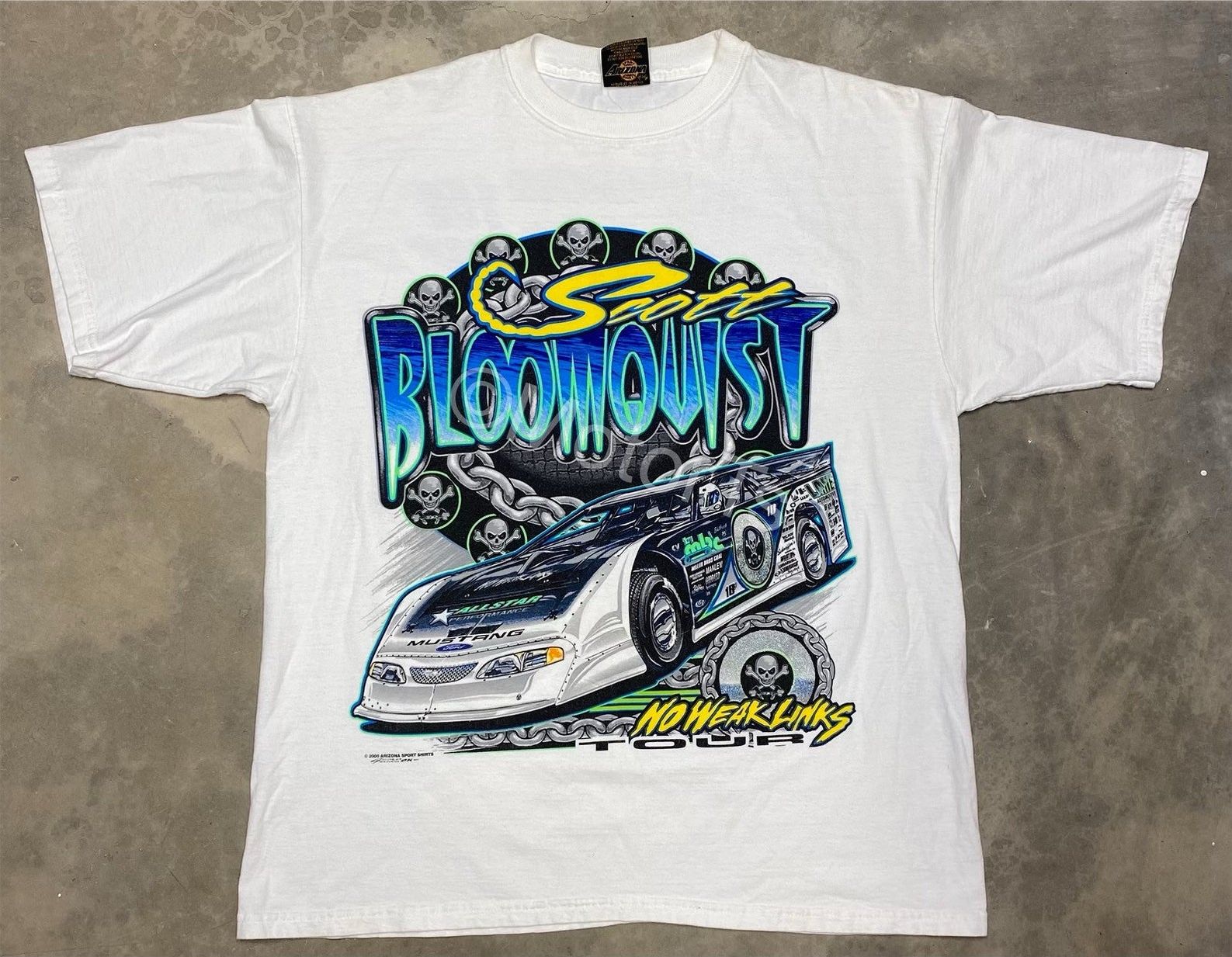 Vintage 2000 Scott Bloomquist Super Dirt Late Model Tee –