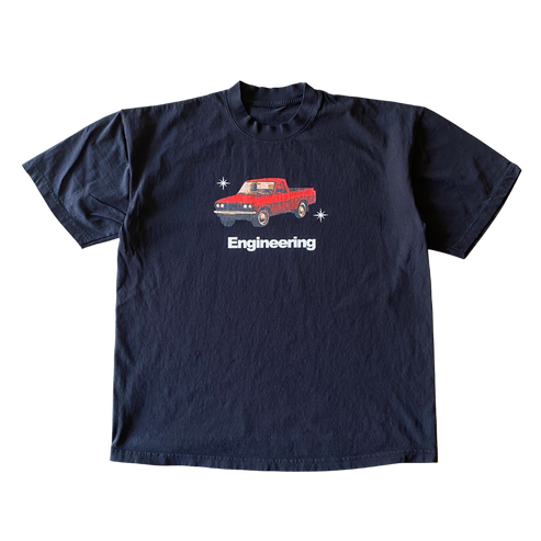 Engineering Red Truck T shirt Outfit