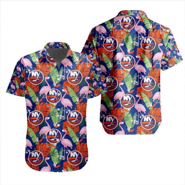 Nhl New York Islanders Special Aloha Style Design 3D Hawaiian Shirt