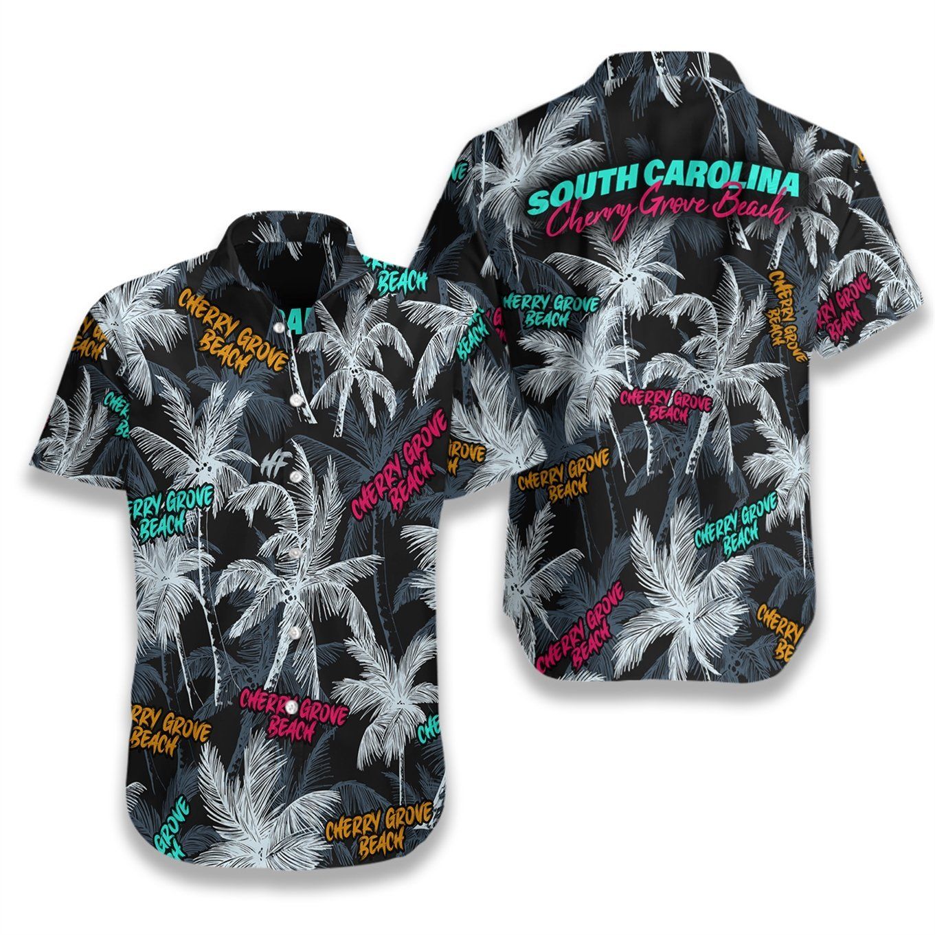 Cherry Grove Beach Coconut Tree Seam …