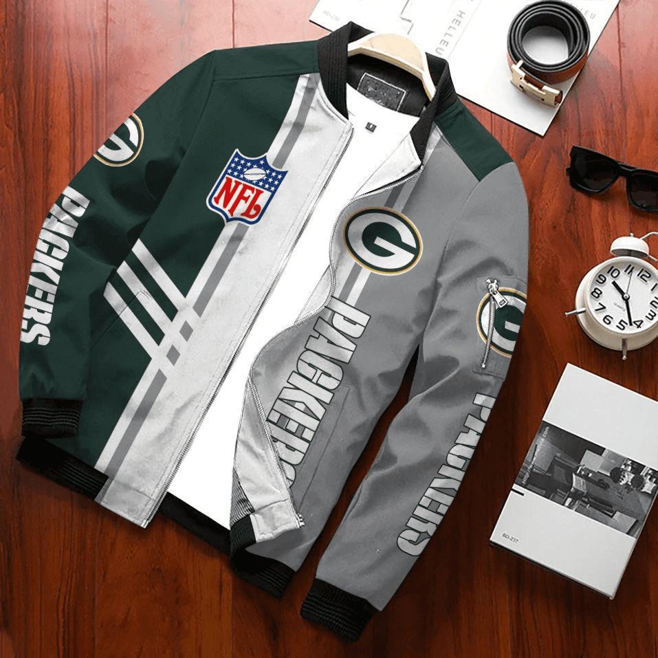 Green Bay Packers Unisex Bomber Jacket BJ1252