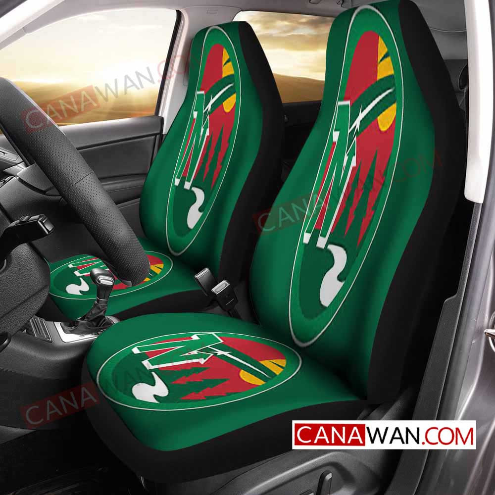 Minnesota Wild Car Seat Cover Set CSC2812