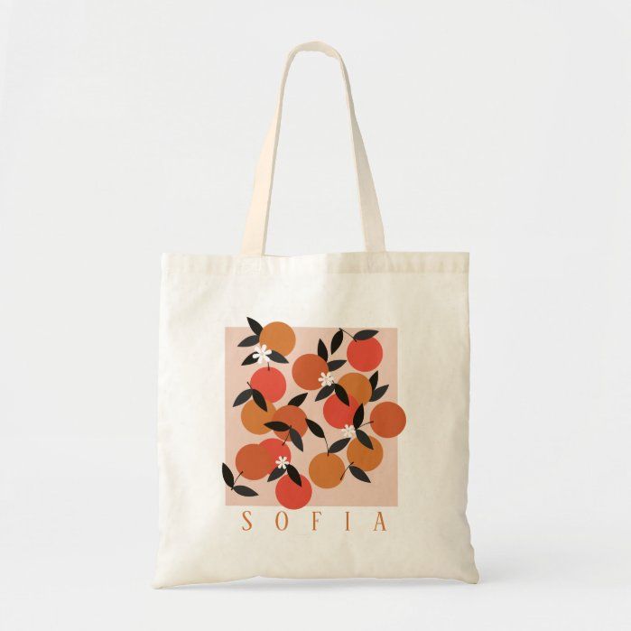 Fruit oranges tote bag design, Best Tote Bags Ideas, Cute Tote Bags Ideas, Tote Bag Design Ideas, Girls Tote Bag, Best Canvas Tote Bags Ideas