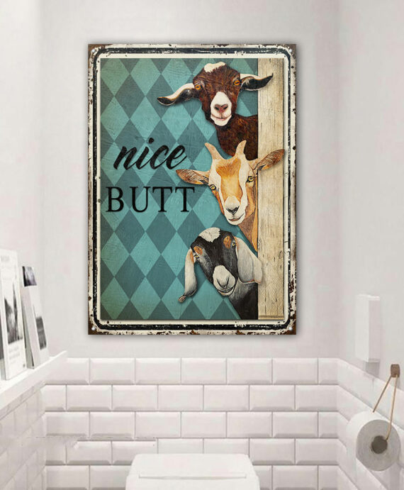 Farmer Gift Goat Lover Nice Butt Can &hellip;