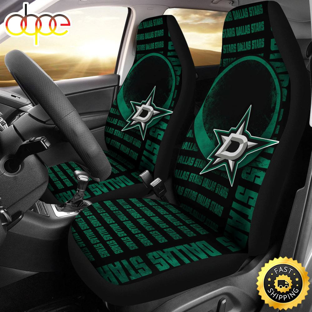 Gorgeous The Victory Dallas Stars Car Seat Cover Set CSC5818