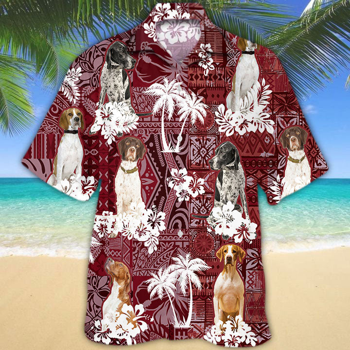 English Pointer Hawaiian Shirt, Coolspod Pet Hawaii Shirt, Dog Lover Gifts