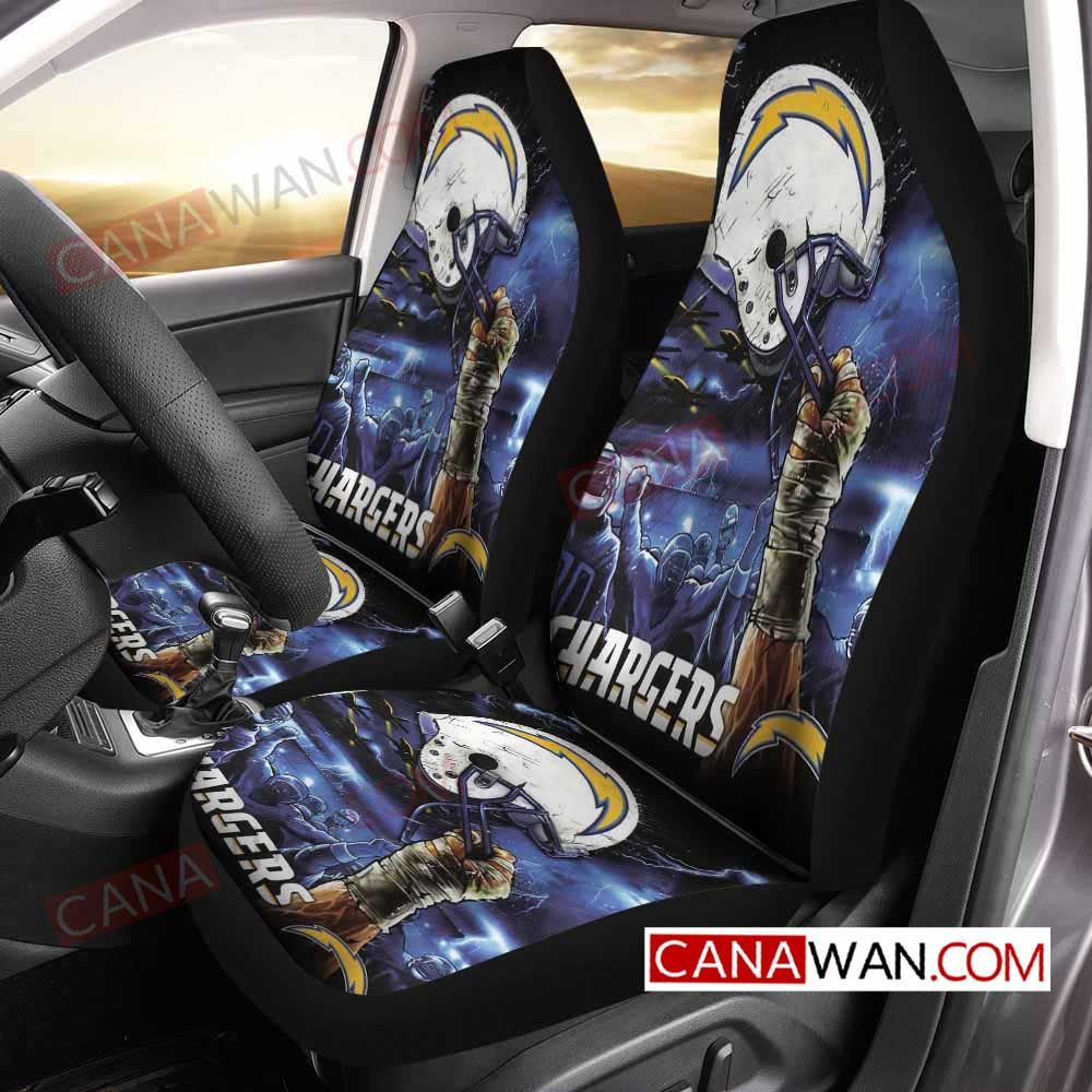 Los Angeles Chargers Car Seat Cover Set CSC7009