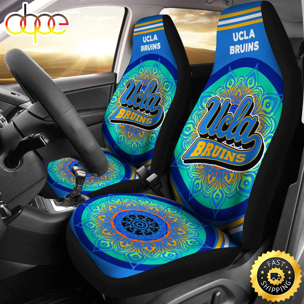 Unique Magical And Vibrant UCLA Bruins Car Seat Cover Set CSC9022