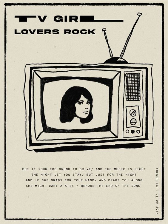 TV Girl band poster