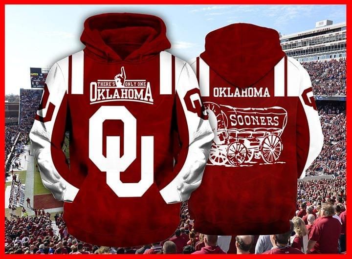 Theres Only One Oklahoma Sooners Ncaa 3D T Shirt Hoodie Sweater