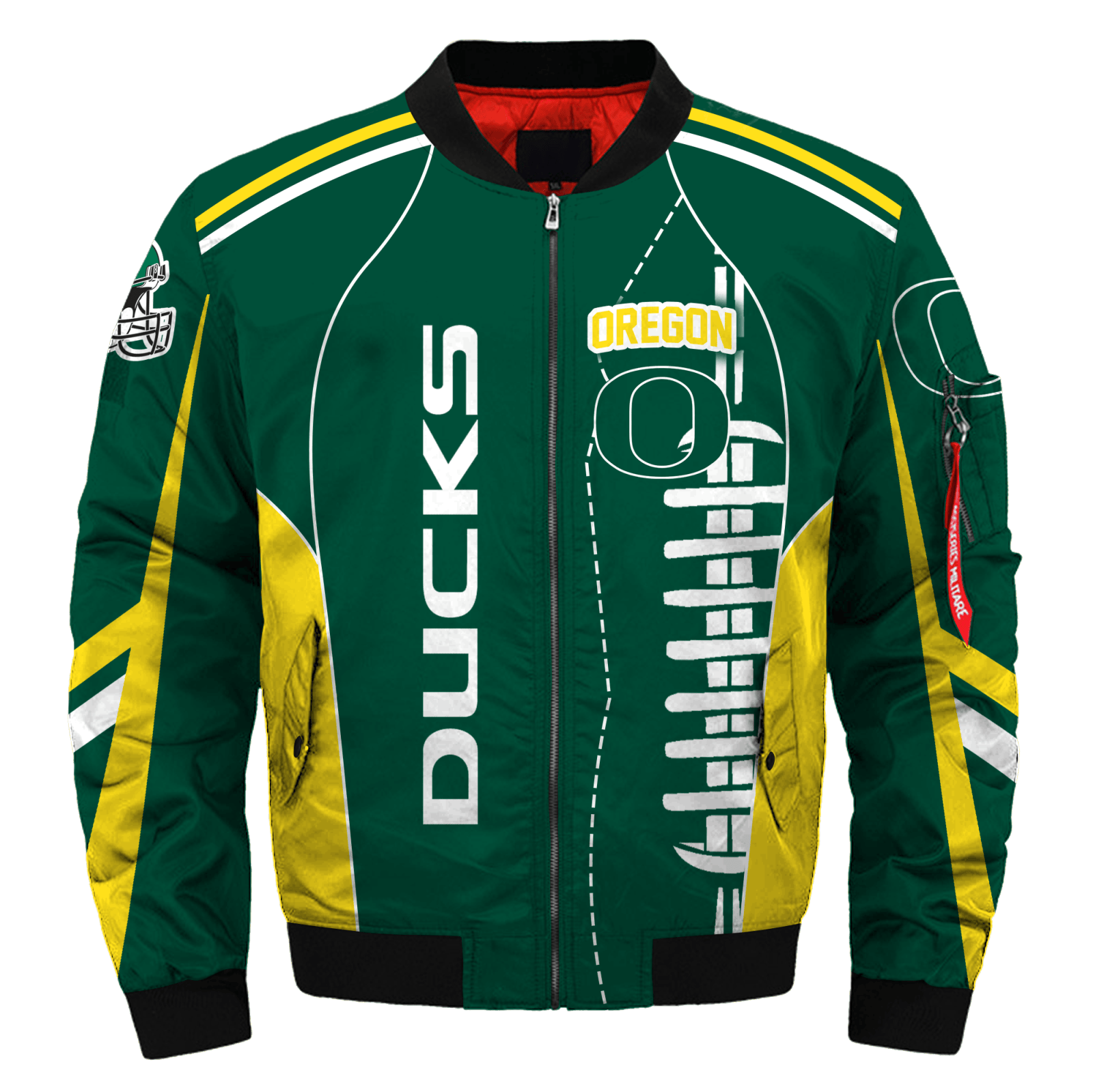 Oregon Ducks Bomber Jacket For Fans