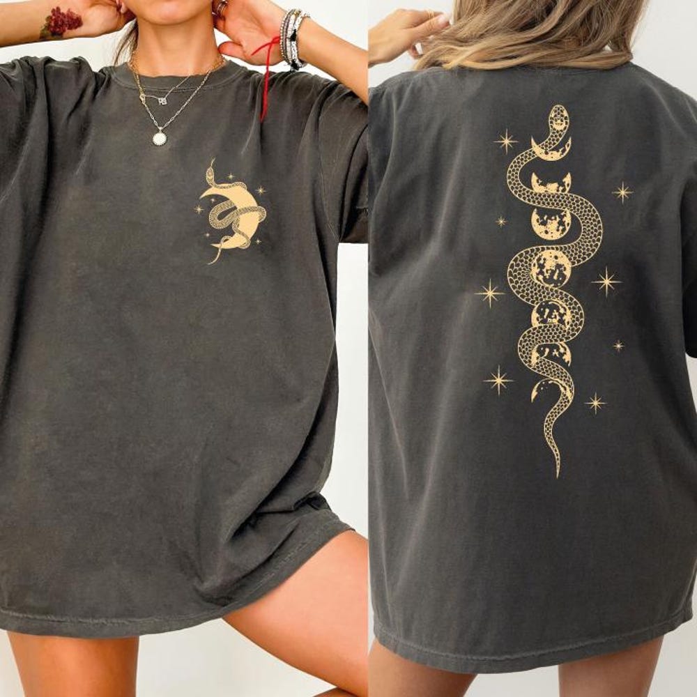 Chinese New Year 2025 Snake Shirt, Year Of The Snake Gold-Foiled Zodiac Animals Tshirt, Chinese Symbolic Shirt, Lunar New Year Sweater,Bel84 Realtorgift Fashion