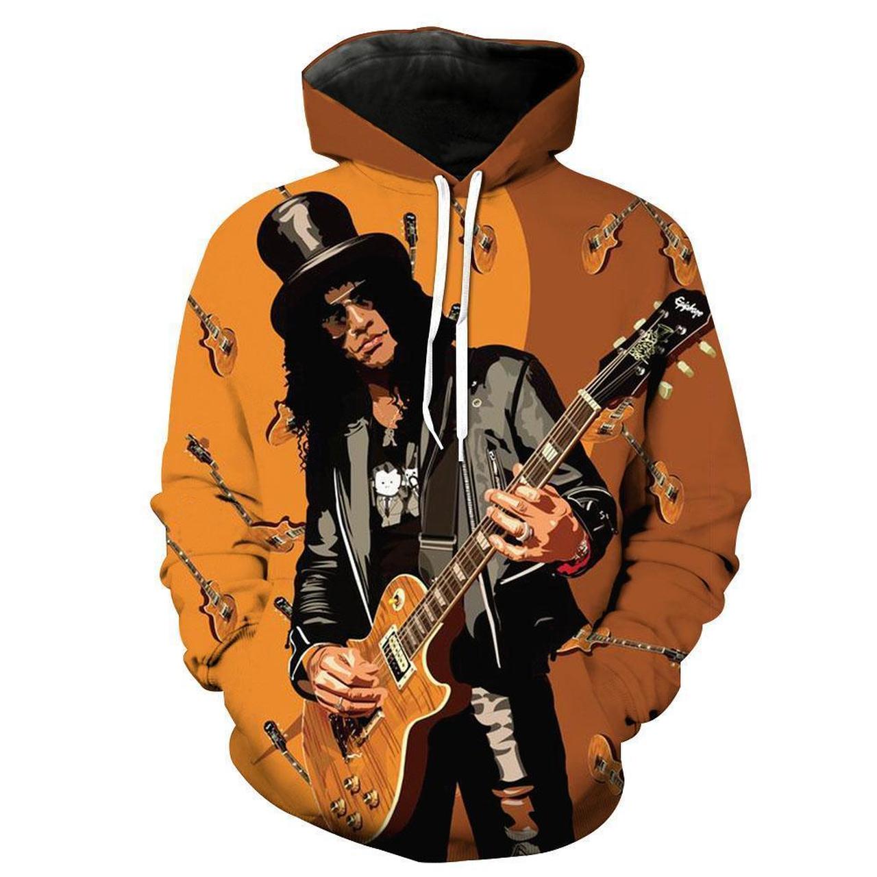 Guns Roses 3D Printed Hoodie/Zipper …