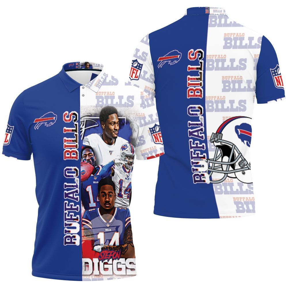 Buffalo Bills Afc East 2020 Stefon Diggs Polo Shirt