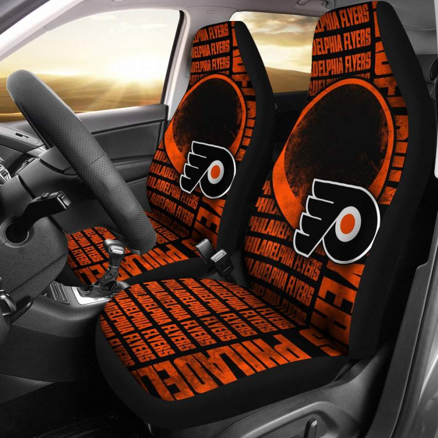 Gorgeous The Victory Philadelphia Flyers Car Seat Covers CSC140