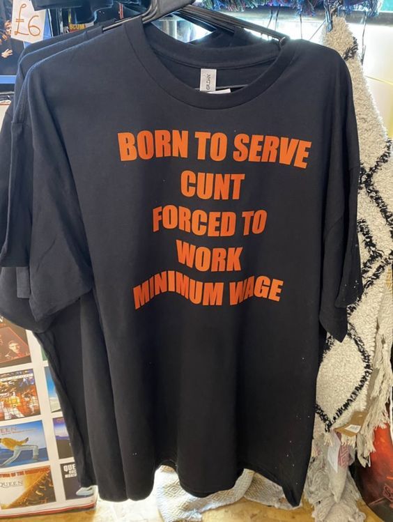 Shirt Ideas, Born To Serve Cunt Forc …