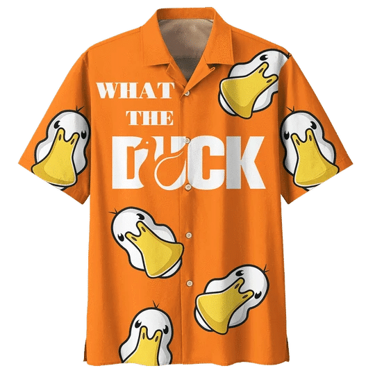 Face Duck Background Hawaiian Shirt, Summer Hawaii Shirt For Men Women