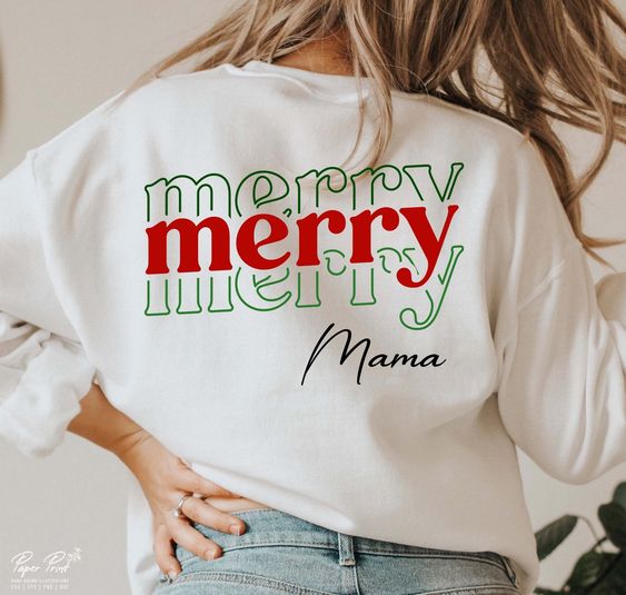 Merry Mama Christmas Sweater fashionstation