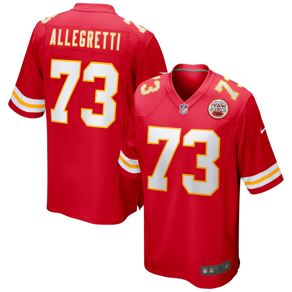 Men’S Kansas City Chiefs Nick Allegretti Nike Red Game Jersey