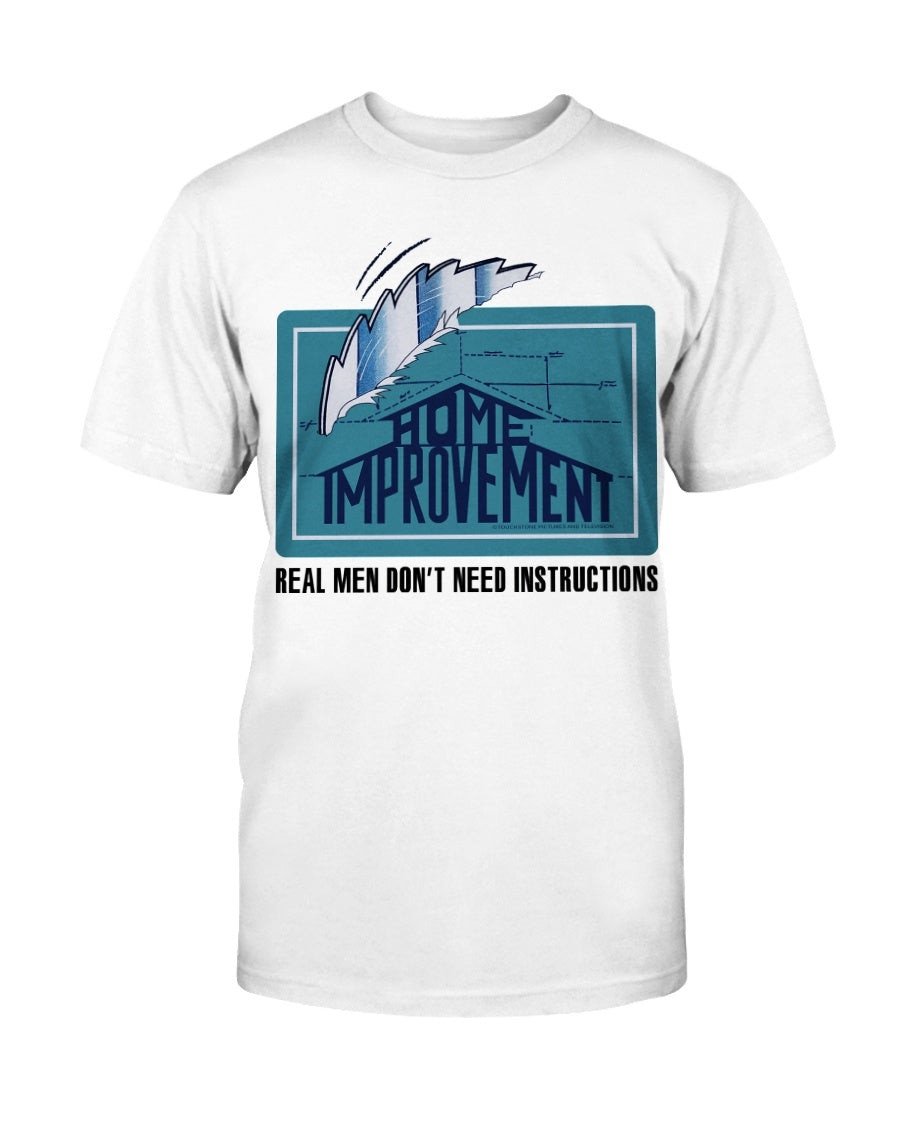 Home Improvement Real Men Dont Need Instructions Vintage T Shirt 210921