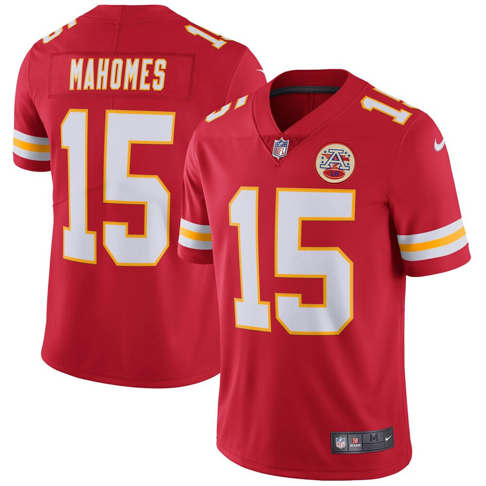 Men’S Kansas City Chiefs Patrick Mahomes Nike Red Vapor Untouchable Limited Jersey