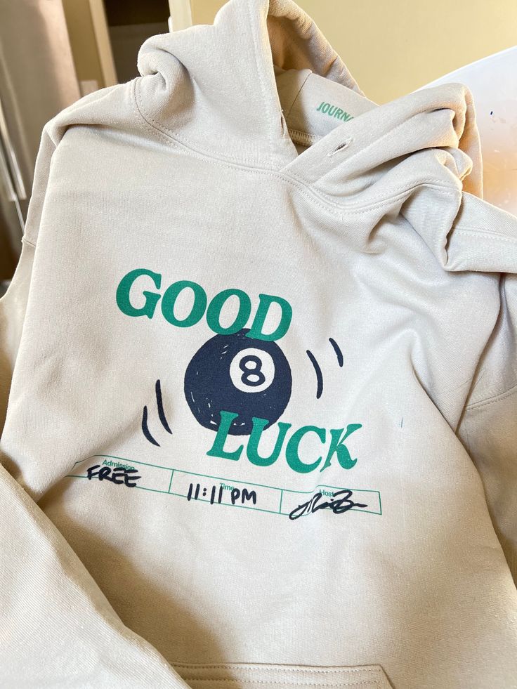Good Luck 8 Ball Hoodie, Trending To …