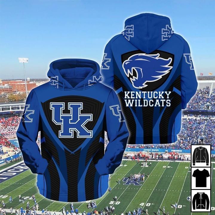 Kentucky Wildcats Ncaa For Wildcats Fan 3D T Shirt Hoodie Sweater
