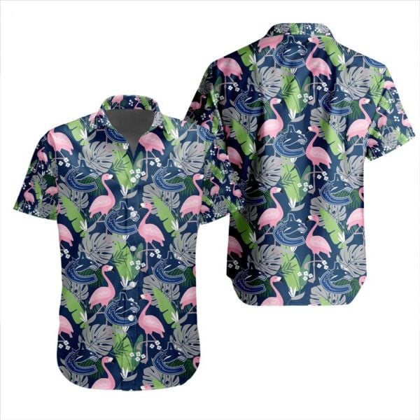 Nhl Vancouver Canucks Special Aloha Style Design 3D Hawaiian Shirt