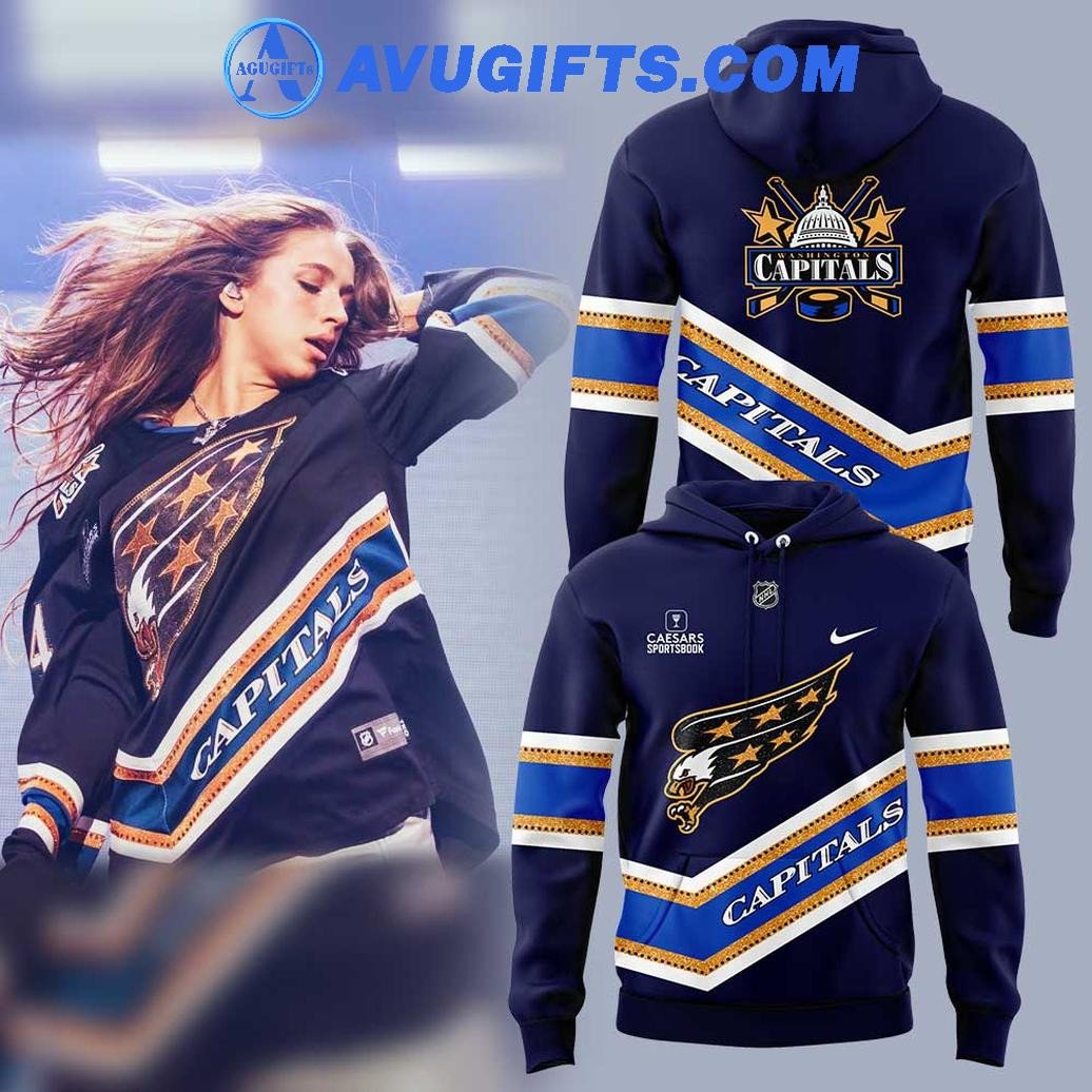 Washington Capitals X Tate Mcrae For Fan Limited Hoodie – Zip Hoodie 3D Aop Shirt