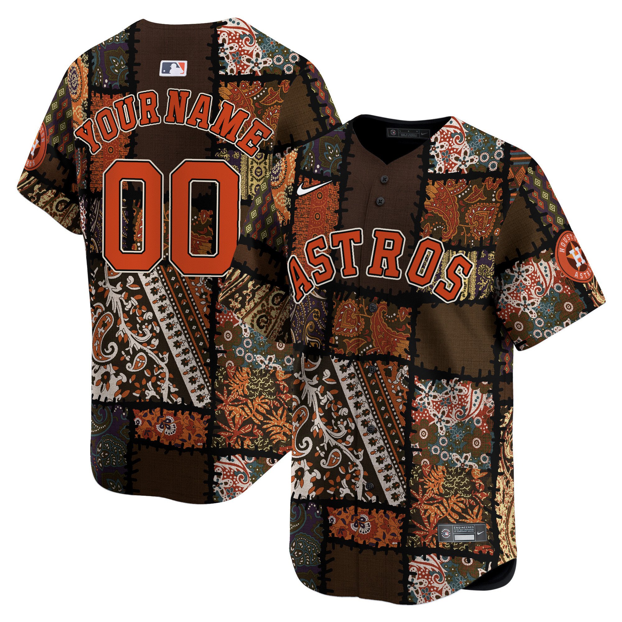 Astros Hippie Vapor Premier Limited Custom Jersey – Printed